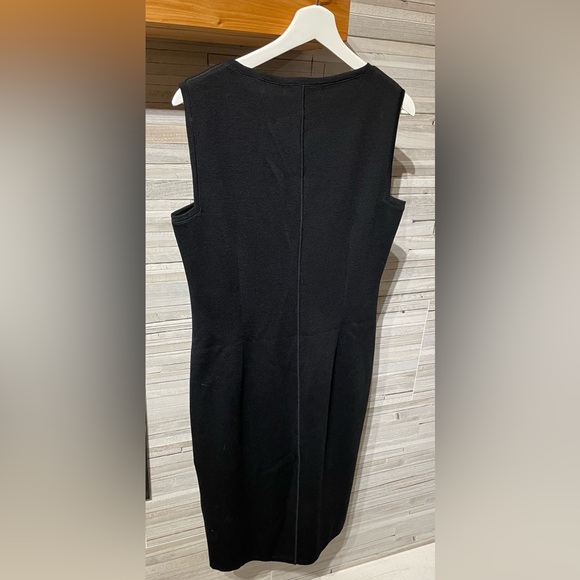 D.Exterior Womens Wool Knit Midi Dress Made In Italy sz L = 8/10 - Picture 2 of 5